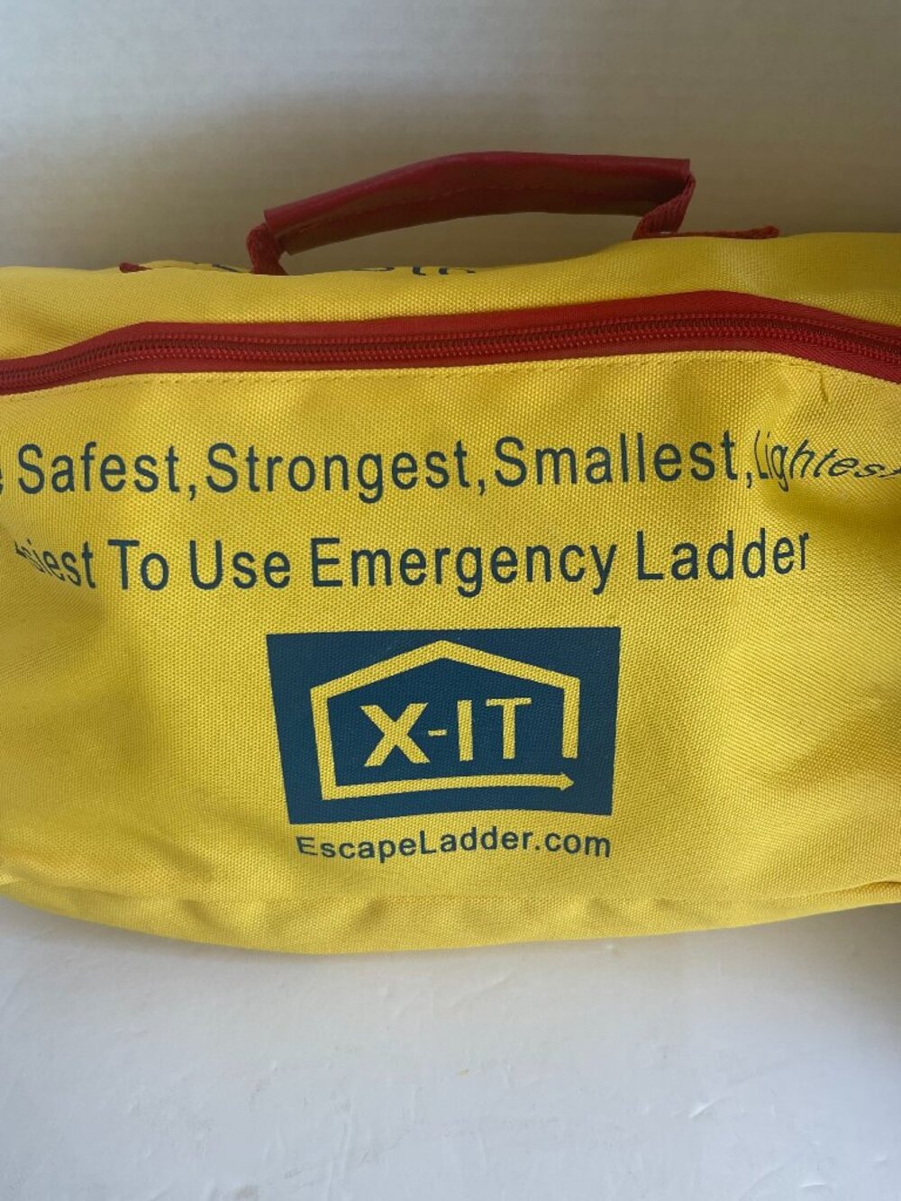 X-IT Portable Foldable Emergency Escape Ladder & Hook for 2-Story Exit 13' Feet